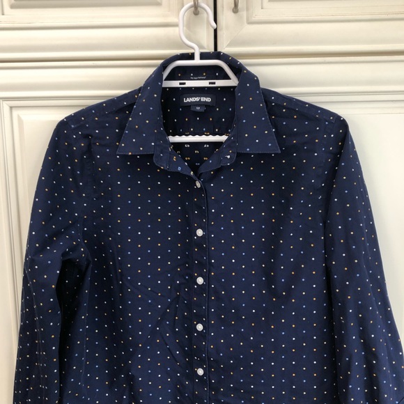 Land’s End women’s plaid shirt - Picture 2 of 10